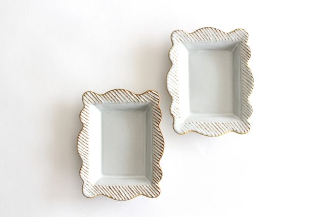 sen Frame Square Small Plate Small | Hasami Ware