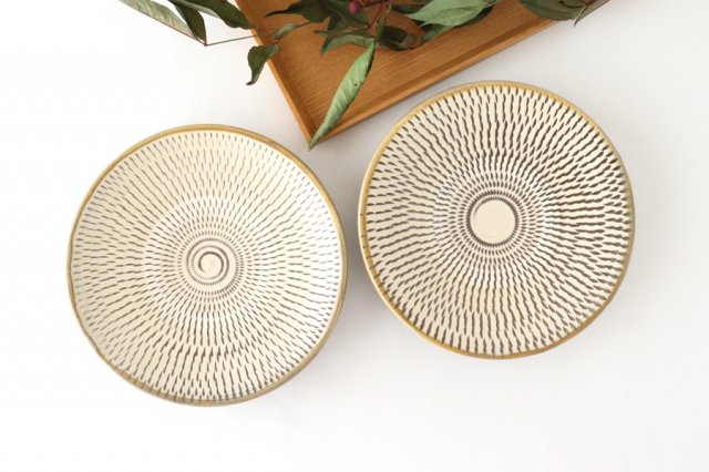 Round Plate Tobikanna 15cm/5.9in | Ontayaki