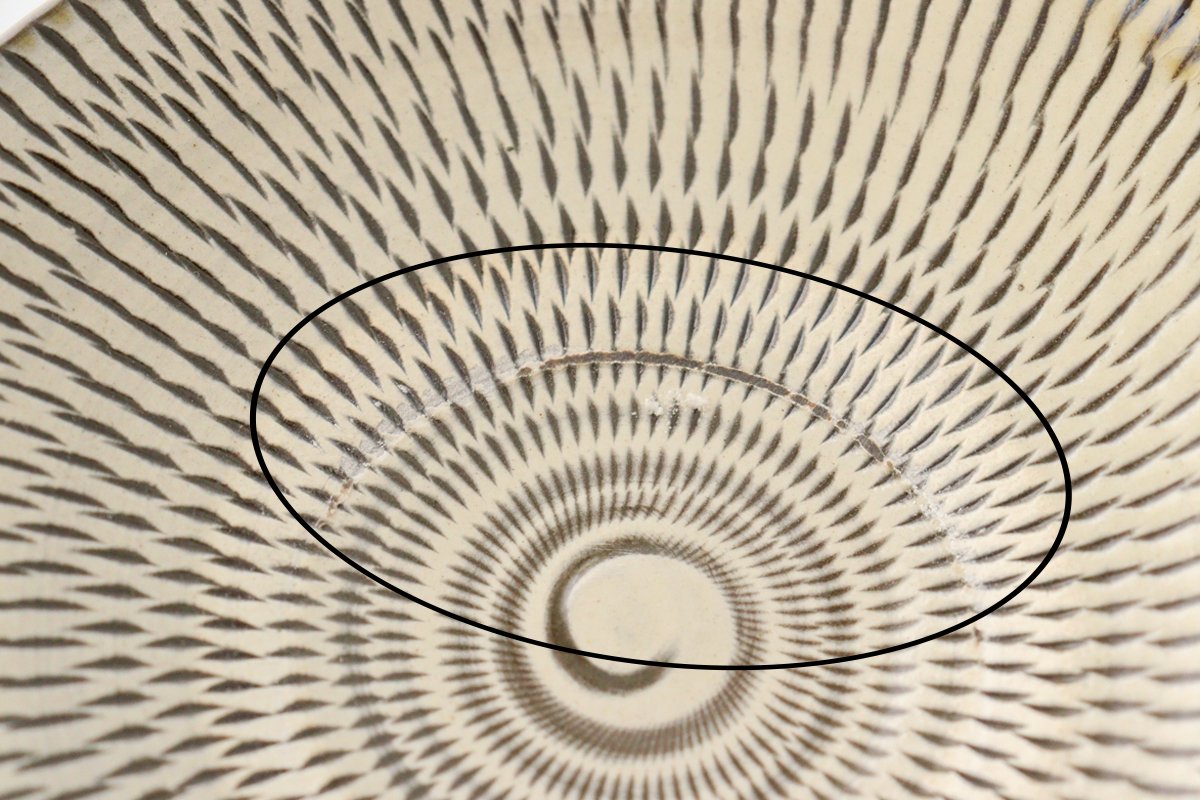 Round Plate Tobikanna 15cm/5.9in | Ontayaki-Detail14