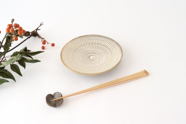 Round Plate Tobikanna 15cm/5.9in | Ontayaki