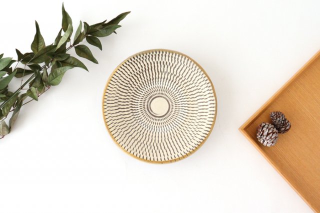 Round Plate Tobikanna 15cm/5.9in | Ontayaki
