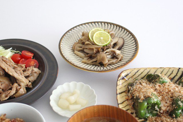 Round Plate Tobikanna 15cm/5.9in | Ontayaki