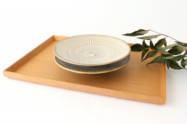 Round Plate Tobikanna 15cm/5.9in | Ontayaki