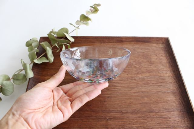 Nebuta Small Glass Bowl | Kobachi Tsugaru Vidro