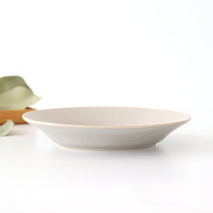 Koyo Kiln Round Plate Shinogi Sherbet Gray 16.5cm/6.5in | Arita Ware-Detail2