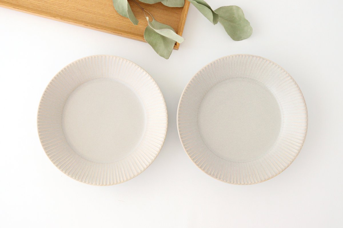 Koyo Kiln Round Plate Shinogi Sherbet Gray 16.5cm/6.5in | Arita Ware-Detail11