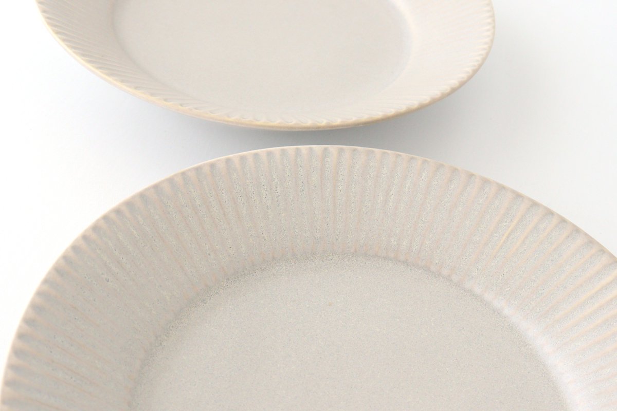 Koyo Kiln Round Plate Shinogi Sherbet Gray 16.5cm/6.5in | Arita Ware-Detail12