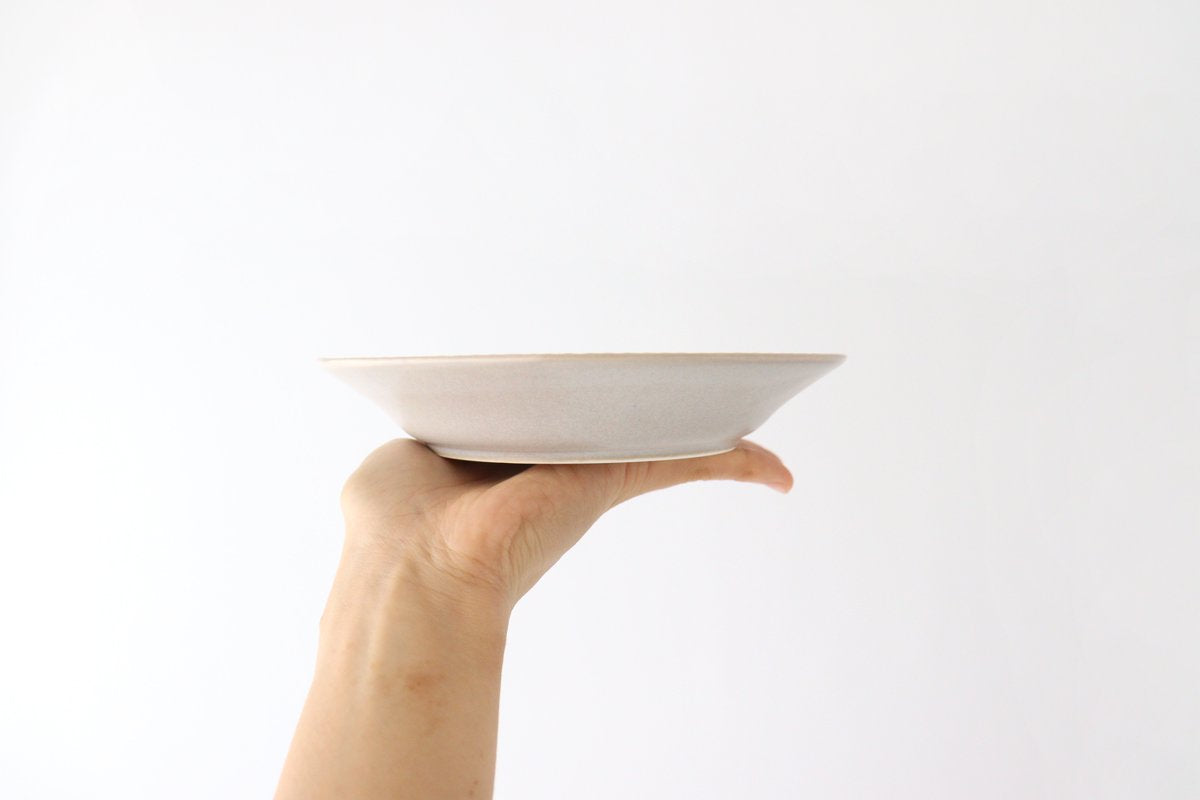 Koyo Kiln Round Plate Shinogi Sherbet Gray 16.5cm/6.5in | Arita Ware-Detail6