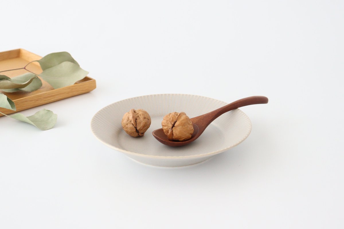 Koyo Kiln Round Plate Shinogi Sherbet Gray 16.5cm/6.5in | Arita Ware-Detail7