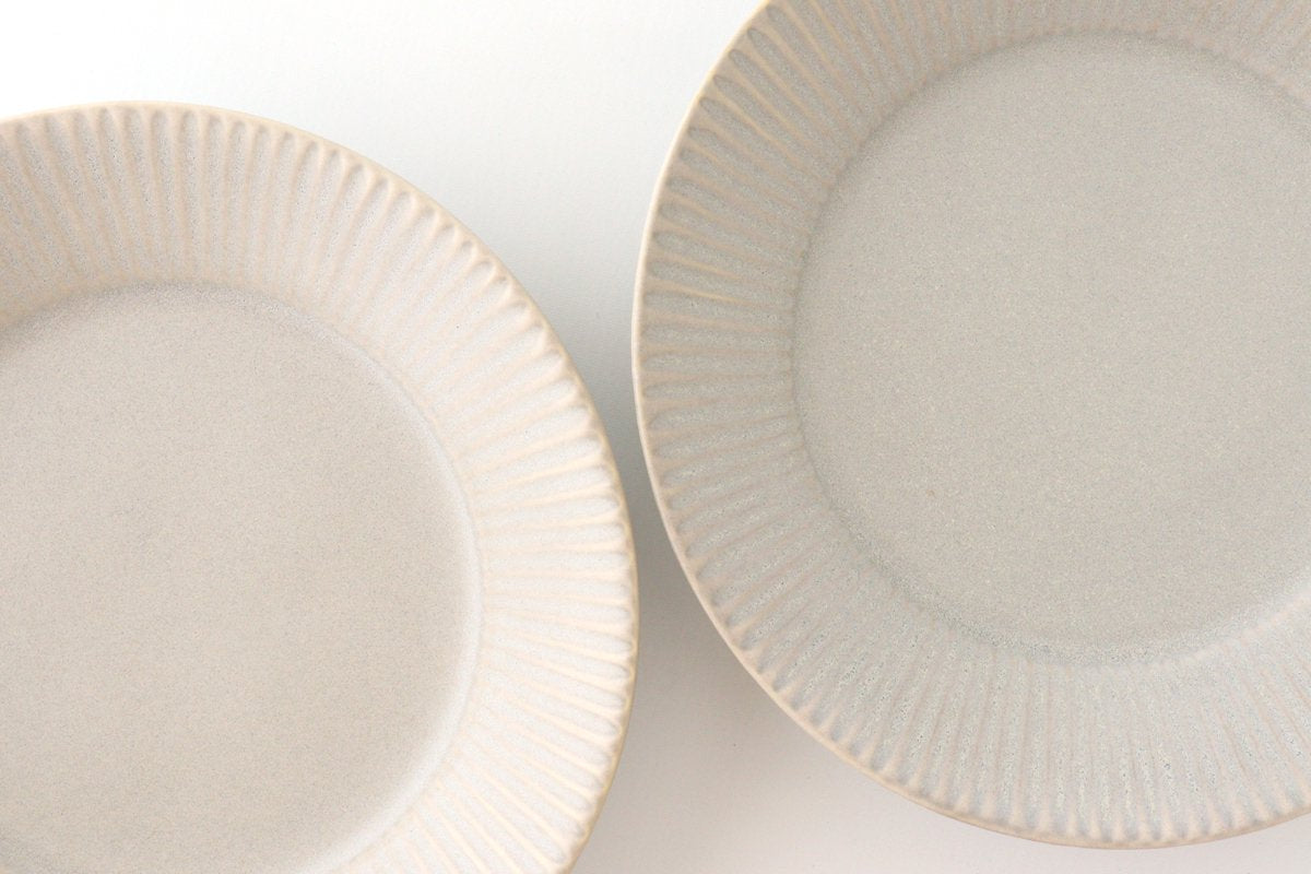 Koyo Kiln Round Plate Shinogi Sherbet Gray 16.5cm/6.5in | Arita Ware-Detail8