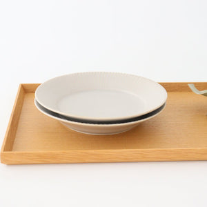 Koyo Kiln Round Plate Shinogi Sherbet Gray 16.5cm/6.5in | Arita Ware-Detail10