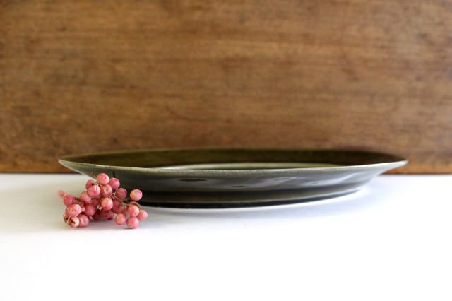Koyo Kiln Oval Plate Olive L | Arita Ware