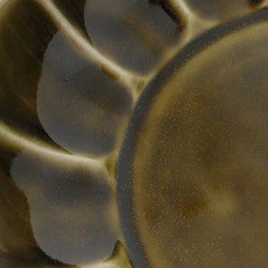 Koyo Kiln Round Deep Plate Shinogi Olive 16.5cm/6.5in | Arita Ware-Detail9