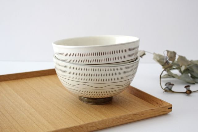 Round Donburi Bowl Tobikanna | Koishiwara Ware