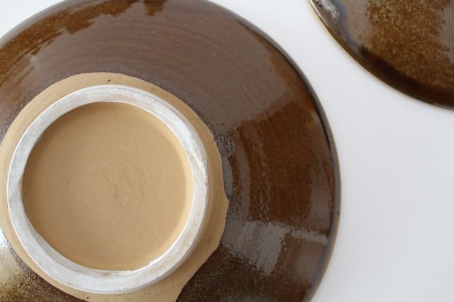 Round Plate Tobikanna 18cm/7.1in | Ontayaki