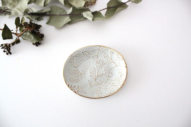 sen Small Plate Hydrangea | Hasami Ware