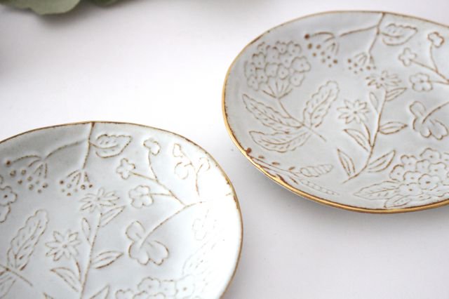 sen Small Plate Hydrangea | Hasami Ware
