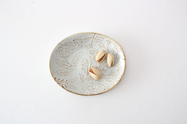 sen Small Plate Hydrangea | Hasami Ware