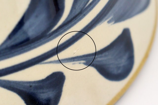 Toshin Kiln Ramen Bowl Deigo Arabesque  | Tsuboya Ware Yachimun-Detail11