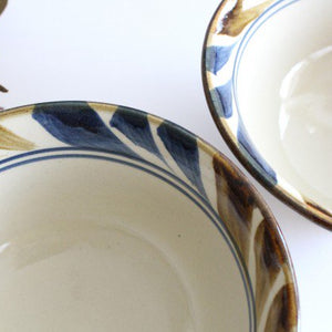 Toshin Kiln Ramen Bowl Deigo Arabesque  | Tsuboya Ware Yachimun-Detail4