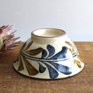 Toshin Kiln Ramen Bowl Deigo Arabesque  | Tsuboya Ware Yachimun-Detail5