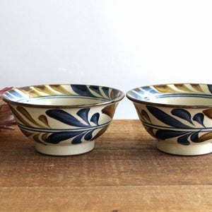 Toshin Kiln Ramen Bowl Deigo Arabesque  | Tsuboya Ware Yachimun-Detail8