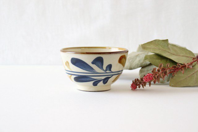 Toshin Kiln Soup Bowl Deigo Arabesque | Tsuboya Ware Yachimun-TOP