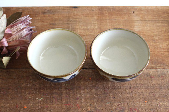 Toshin Kiln Soup Bowl Deigo Arabesque | Tsuboya Ware Yachimun-Detail2