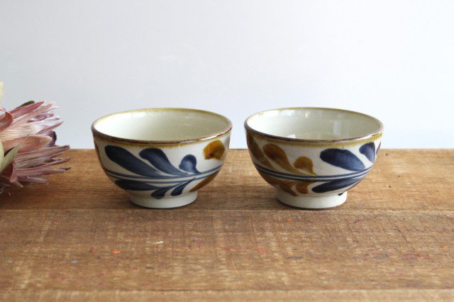 Toshin Kiln Soup Bowl Deigo Arabesque | Tsuboya Ware Yachimun-Detail4