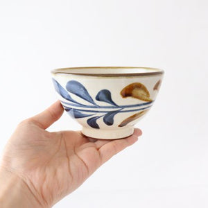 Toshin Kiln Soup Bowl Deigo Arabesque | Tsuboya Ware Yachimun-Detail5