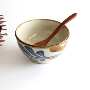 Toshin Kiln Soup Bowl Deigo Arabesque | Tsuboya Ware Yachimun-Detail7