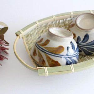 Toshin Kiln Soup Bowl Deigo Arabesque | Tsuboya Ware Yachimun-Detail8