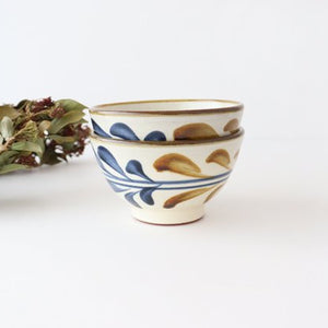 Toshin Kiln Soup Bowl Deigo Arabesque | Tsuboya Ware Yachimun-Detail10