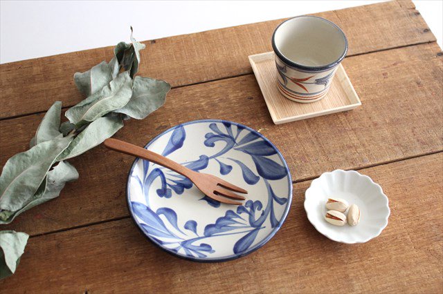 Toshin Kiln Soba Choko Red Bougainvillea Small | Free Cup Tsuboya Ware Yachimun-Detail12