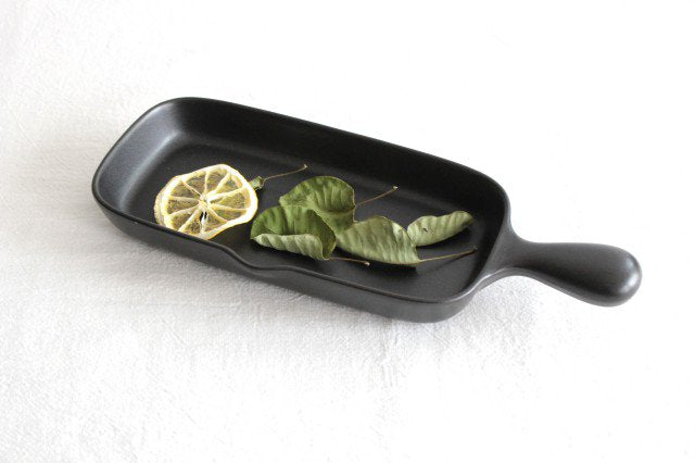 Grill Long Square Hand Plate Heat-resistant | Banko Ware