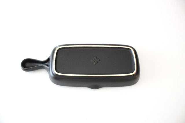 Grill Long Square Hand Plate Heat-resistant | Banko Ware