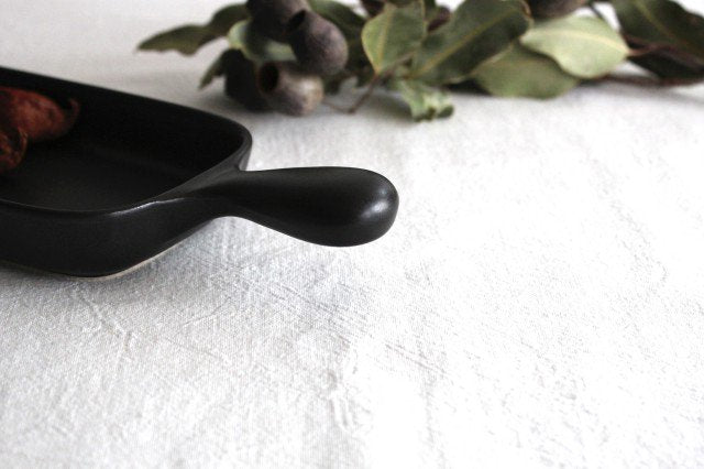 Grill Long Square Hand Plate Heat-resistant | Banko Ware