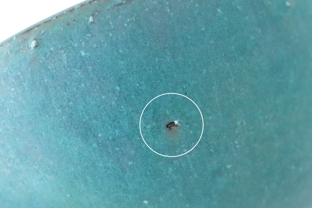 Multi-bowl with Handles Turquoise Blue | Serving Bowl Mino Ware