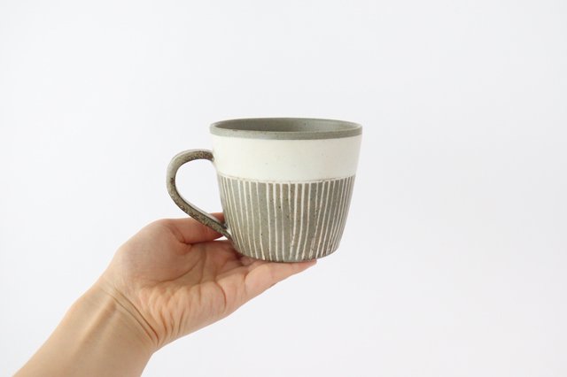 Mug AKI(Autum) Gray | Mino Ware