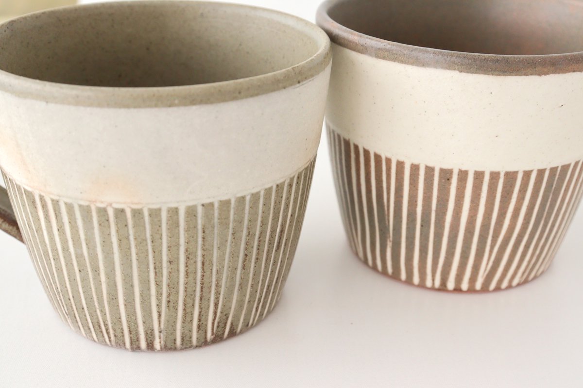 Mug AKI(Autum) Gray | Mino Ware