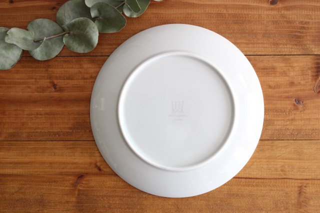Round Plate Gray Daisy 18cm/7.1in | Hasami Ware