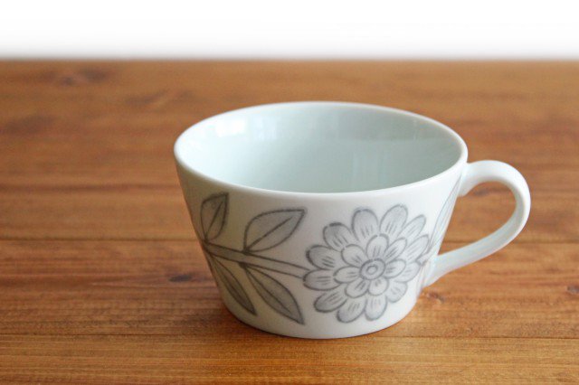 Mug Gray Daisy | Hasami Ware