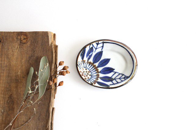Sauce Plate Blueme | Hasami Ware