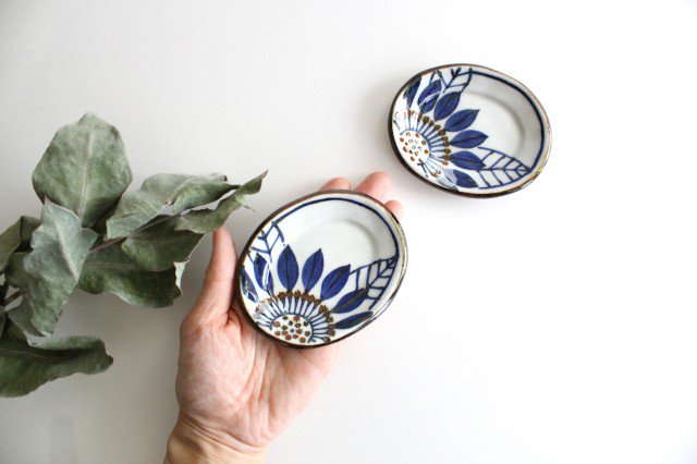 Sauce Plate Blueme | Hasami Ware