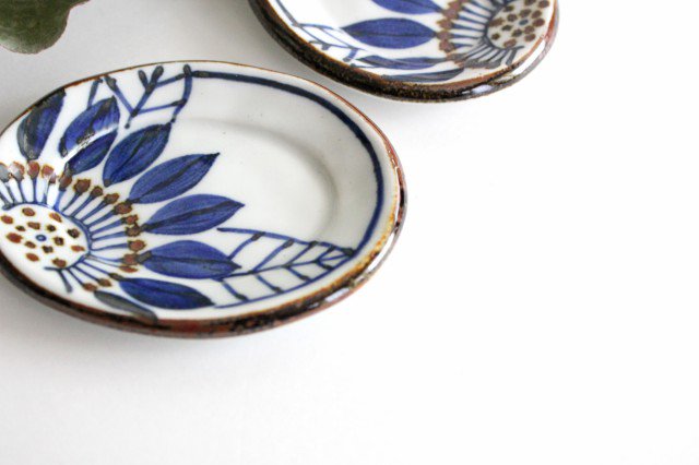 Sauce Plate Blueme | Hasami Ware