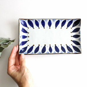 Rectangle Plate Petal |Sushi Plate Hasami Ware-Detail5