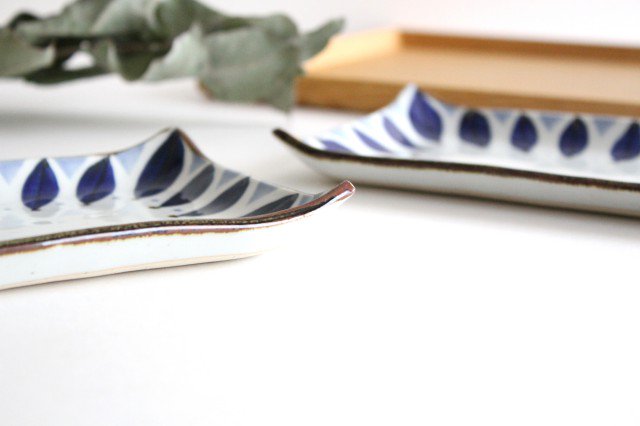 Rectangle Plate Petal |Sushi Plate Hasami Ware-Detail9