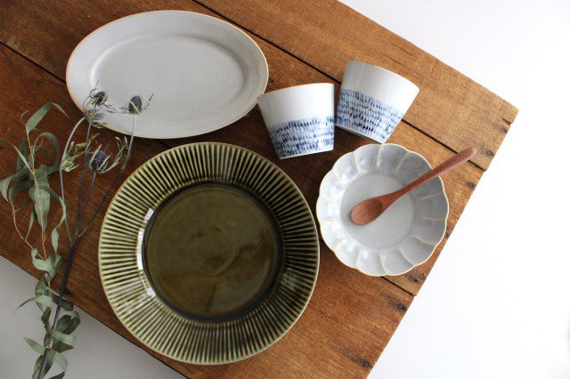 Soba Choko Blue Arabesque | Free Cup Arita Ware