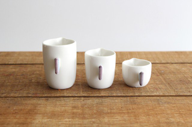 tori Bird 3-piece Mini Pots | Hasami Ware