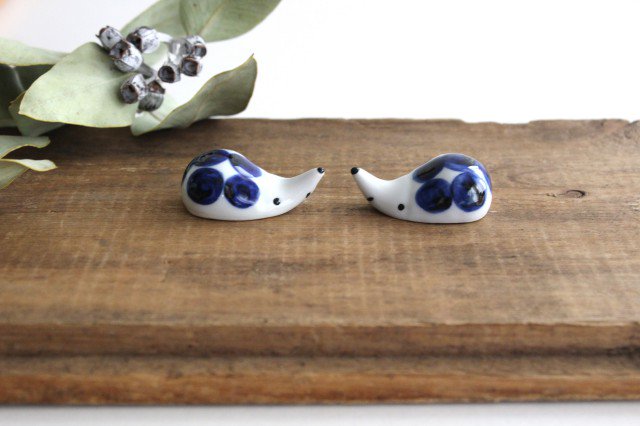 Hedgehog Chopstick Rest Bubbbles | Hashioki Hasami Ware